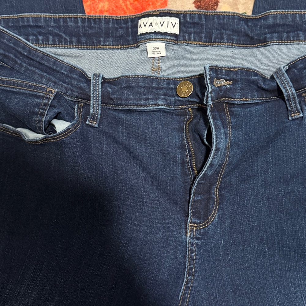 Ava & Viv Classic Gray Jeans